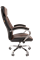 Офисное кресло Chairman 901 Россия экопремиум черный/коричневый - фото 26498