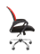Офисное кресло Chairman 696 Россия TW красный хром - фото 26713
