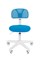 Офисное кресло Chairman 250 Россия белый пластик TW голубой - фото 26752