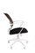 Офисное кресло Chairman 698 Россия белый пластик TW-11/TW-01 черный - фото 26846