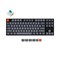 Беспроводная механическая клавиатура Keychron K8, TKL, алюминиевый корпус, White LED подсветка, Gateron Blue Switch - фото 28929