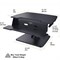 Подставка на компьютерный стол для работы стоя EUREKA ERK-CV-31B - фото 32088