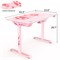 Стол для компьютера (для геймеров) Eureka I1-S, розовый - фото 32118