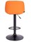 Барный стул Everprof Smile Black Экокожа Оранжевый - фото 34303