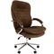 Кресло Chairman Home 795 Россия ткань Т-14 коричневый - фото 36477