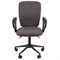 Офисное кресло Chairman 9801 Россия ткань Т13 серый Black - фото 36743