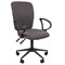 Офисное кресло Chairman 9801 Россия ткань Т13 серый Black - фото 36746