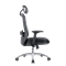 Кресло офисное EVOLUTION ERGO PRIME Black, Сетка/Ткань, Черный - фото 36776