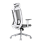 Кресло офисное EVOLUTION ERGO BLISS Grey - Сетка/Ткань, Серый - фото 36789