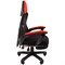 Игровое кресло CHAIRMAN CH571, ткань/сетка, черный/красный - фото 38645