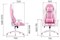 Геймерское кресло Everprof Katana Экокожа Розовый - фото 39861