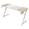 Стол компьютерный ZONE 51 TRINE 140 Wood/White - фото 42250