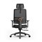 Эргономичное компьютерное кресло FoxGear NETZ модель E, черный - фото 42435