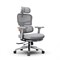 Эргономичное компьютерное кресло FoxGear NETZ модель X, серый - фото 42472