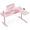 Стол письменный (для компьютера) угловой EUREKA ERK-L60R-PK-V2 (правый), розовый - фото 42904