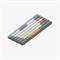Беспроводная механическая клавиатура QMK Nuphy AIR75v2 Lunar Gray, RGB, Hot Swap, Red Switch - фото 42926