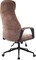 Кресло руководителя Everprof Otto Black Ткань Коричневый - фото 43656