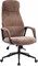 Кресло руководителя Everprof Otto Black Ткань Коричневый - фото 43662