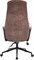 Кресло руководителя Everprof Otto Black Ткань Коричневый - фото 43663