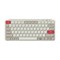 Беспроводная ультратонкая клавиатура Keychron B1 Pro, 77 клавиш, ножничные переключатели, цвет Retro Red - фото 44397